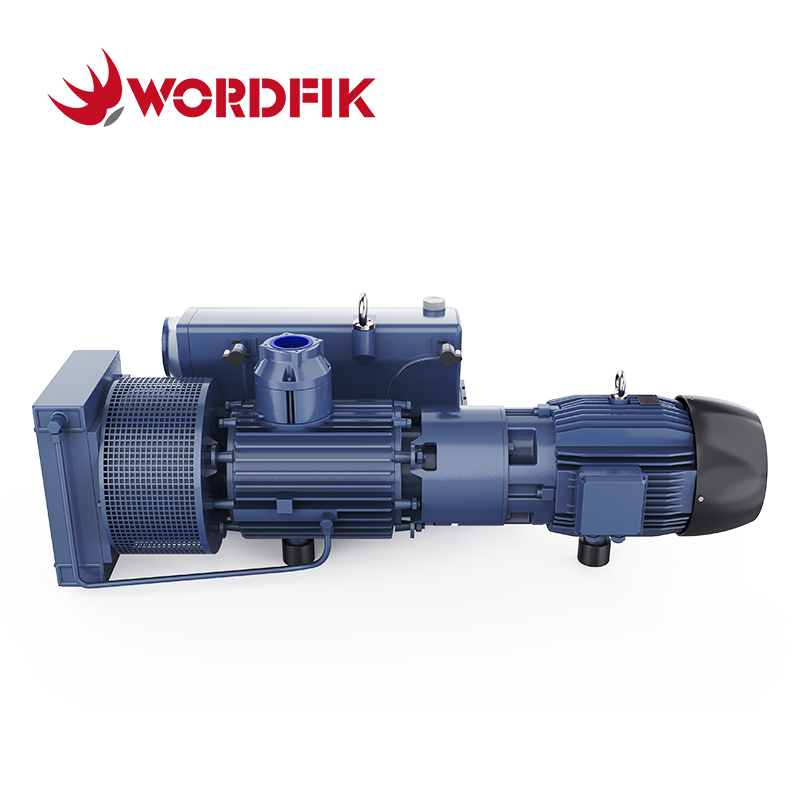 PVX630 Luft gekühlt ölgeschaltet ölmischte Drehflaufvakuumpumpe 640-750 m³/h hoher Durchfluss