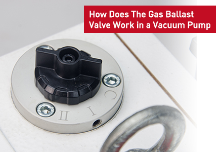 Wie funktioniert das Gasballastventil in einer Van -Vakuumpumpe im Rotationsschaufel?