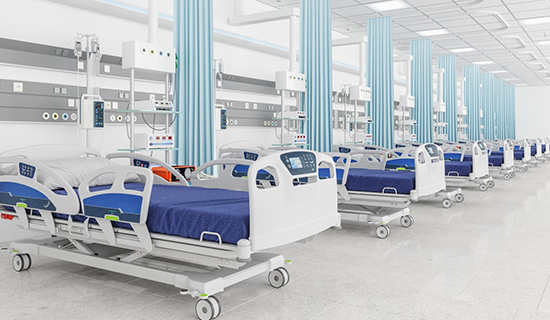 Krankenhaus und medizinisch