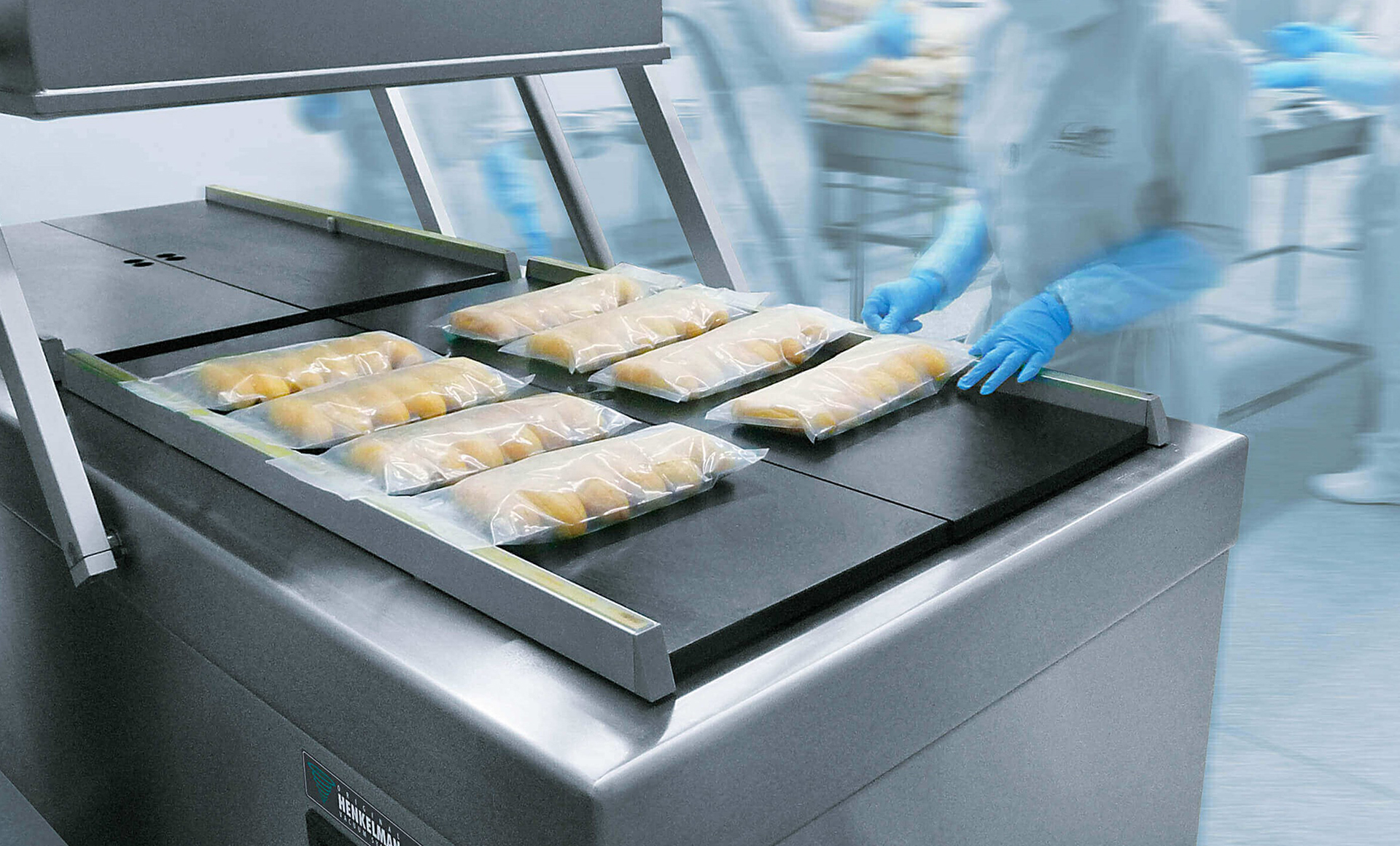 Vakuumpumpe f&uuml;r Vakuumverpackungen