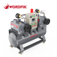 Ölgedichtete Drehschieber-Mehrpumpen-Vakuumsysteme von Wordfik