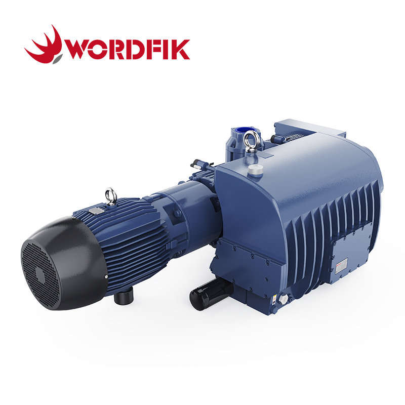 PVX630 Luft gekühlt ölgeschaltet ölmischte Drehflaufvakuumpumpe 640-750 m³/h hoher Durchfluss