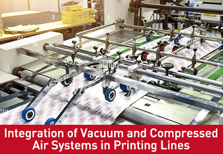 Integration von Vakuum- und Druckluftsystemen in Drucklinien