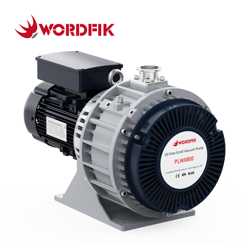 Wordfik PLWX800 12L/S 14.4L/S 1PA Scroll Vakuumpumpe für die Herstellung von Halbleiter