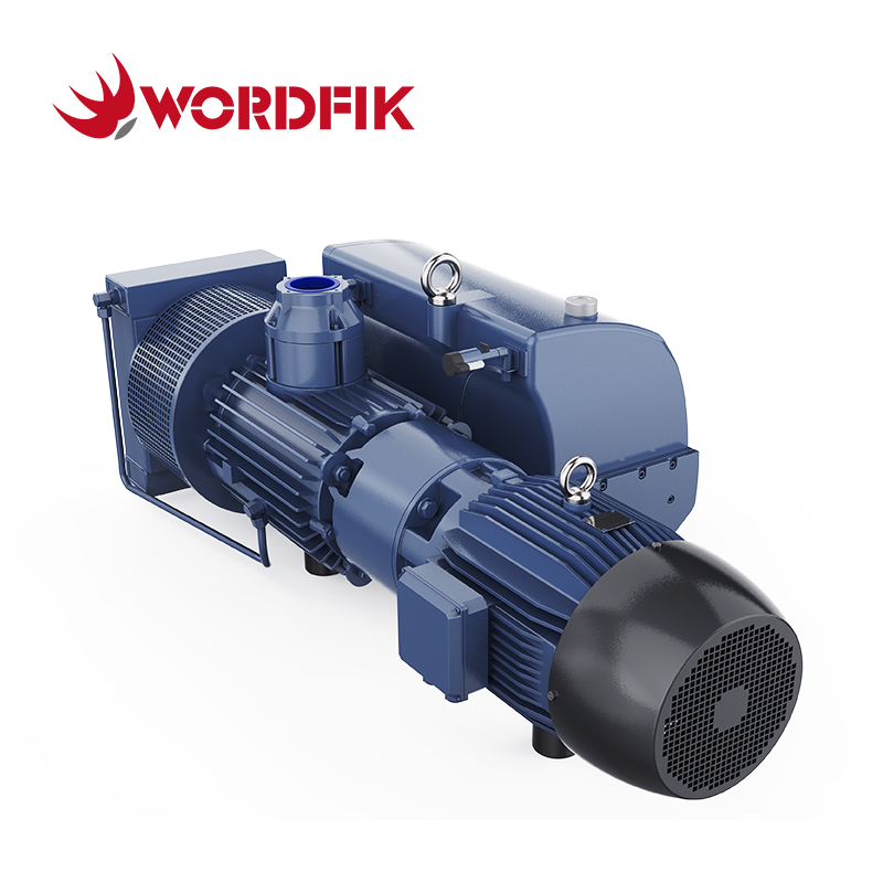 PVX630 Luft gekühlt ölgeschaltet ölmischte Drehflaufvakuumpumpe 640-750 m³/h hoher Durchfluss