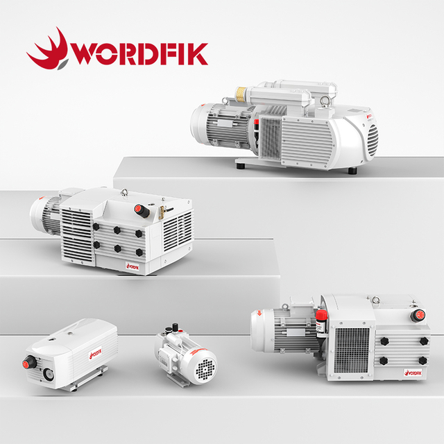 Wordfik VD -Serie Trockener Drehschaufel Vane Vakuumpumpen