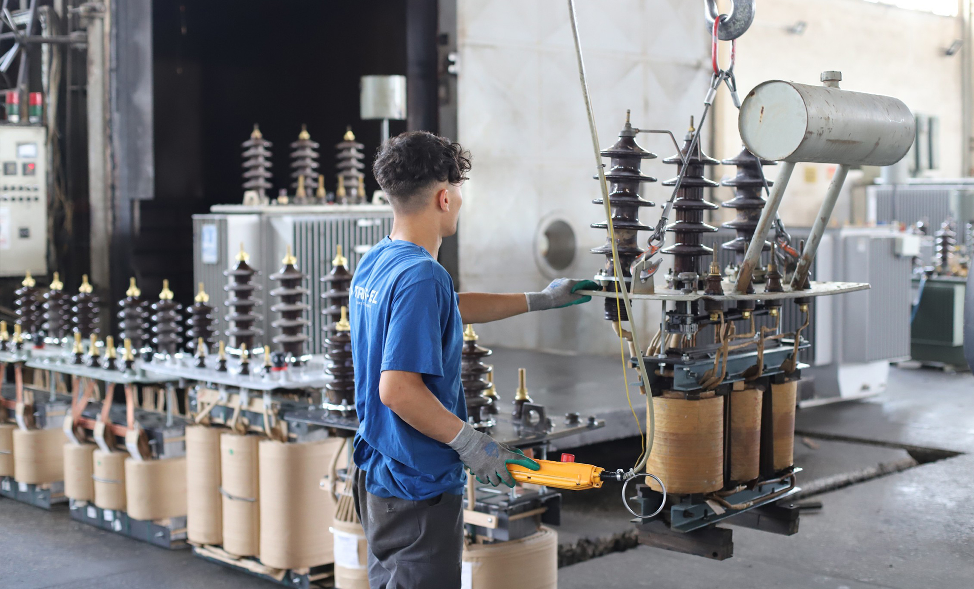 Transformatorherstellung