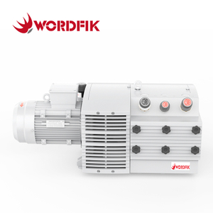 PVDT100 100 m³/h 120 m³/h Zwei Sauganschlüsse Wordfik Oil Free Trockendrehungsschaufel Van Vakuumdruck Kombinierte Pumpe