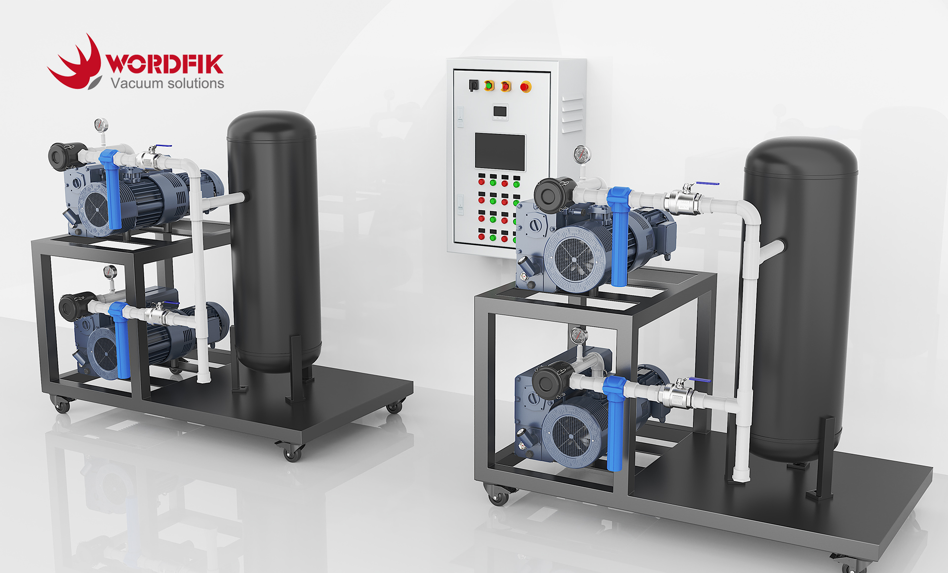 Zentrales Vakuumsystem des Krankenhauses