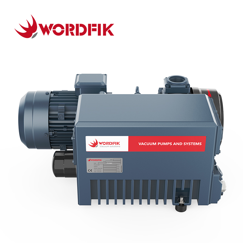 Wordfik Vacuum PVX63 Ölgedichtete Drehschieber-Vakuumpumpe 63 m³/h 78 m³/h 50 Pa