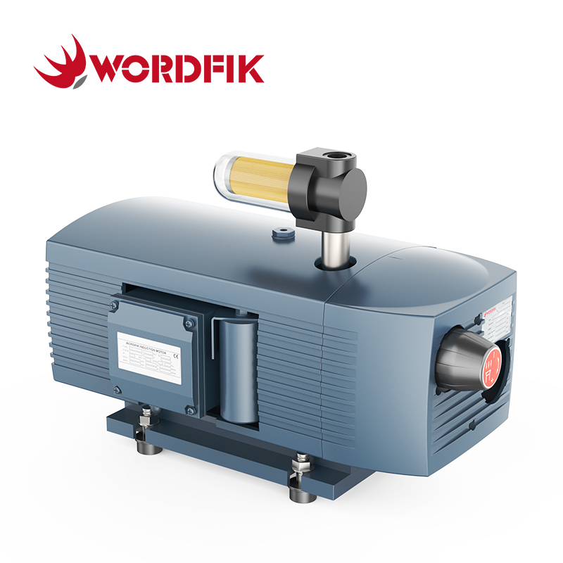 Wordfik VD16 16 m³/h 19,2 m³/h 150 mbar Öl freie Rotationsschaufel Van Vakuumpumpe